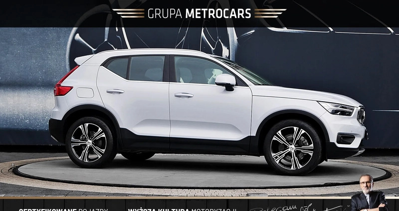 Volvo XC 40 cena 139898 przebieg: 44296, rok produkcji 2021 z Strzegom małe 497